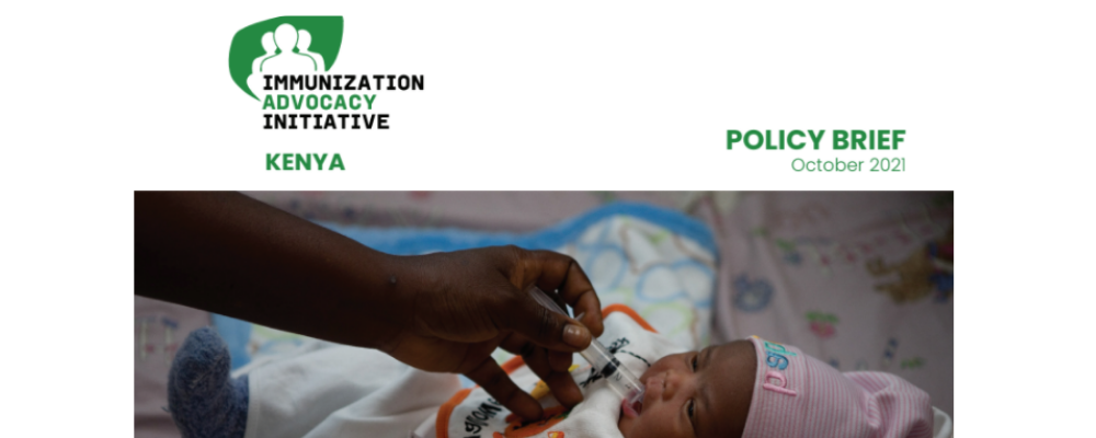 Policy Brief: Kenya’s Journey To Self-Reliance On Immunization Financing