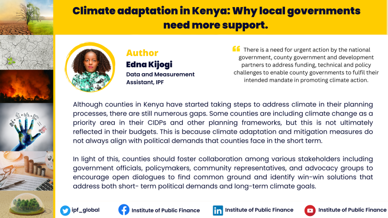 Climate adaptation in Kenya: Why local governments need more support